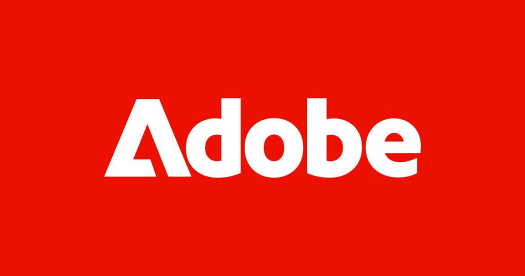 Adobe logo, maker of Adobe Firefly