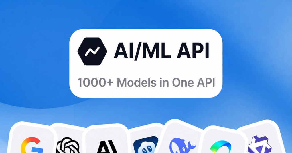 AI/ML API website screenshot