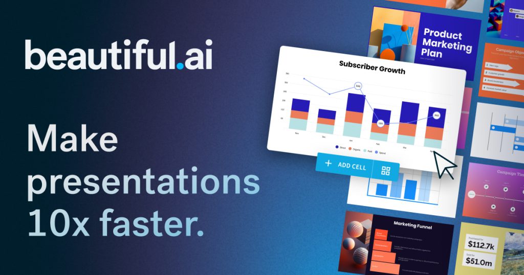 Beautiful.ai website screenshot