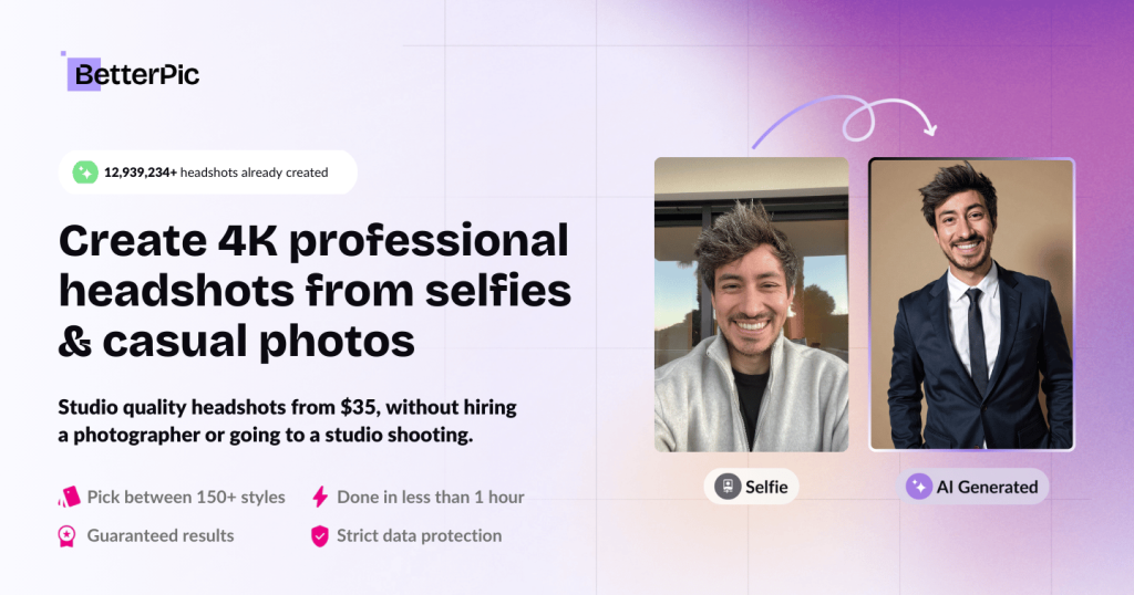 BetterPic website screenshot