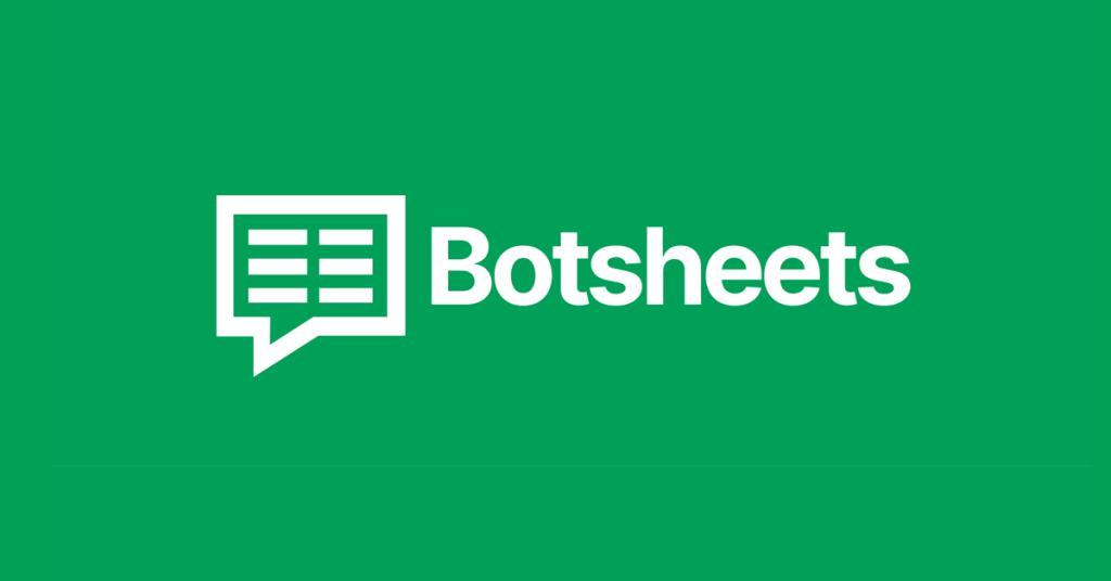 Botsheets website screenshot