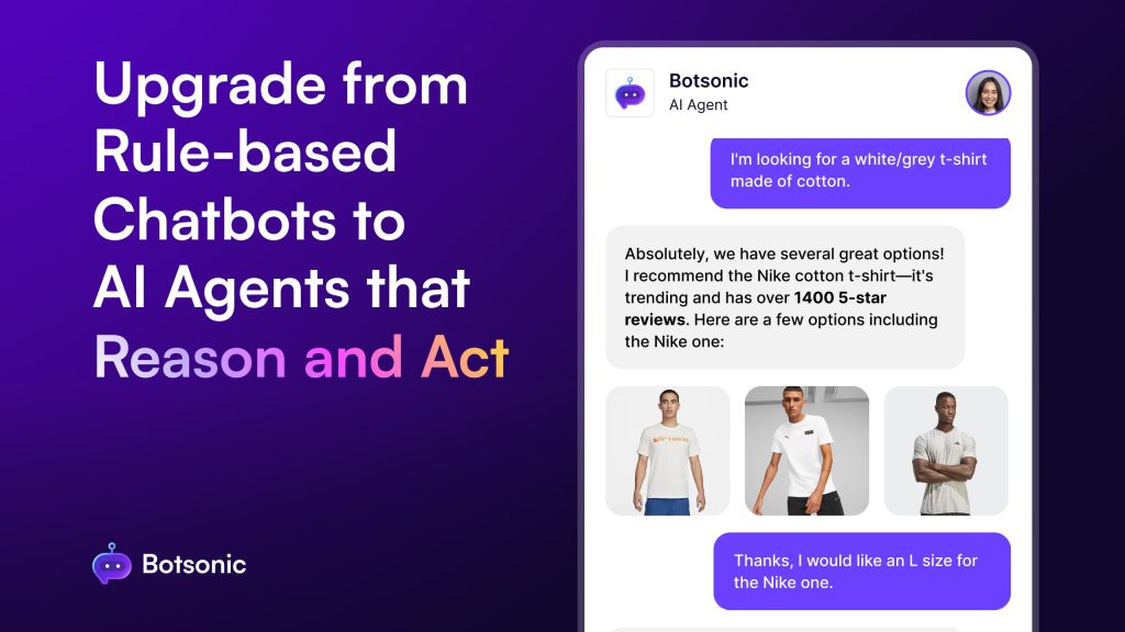Botsonic website screenshot