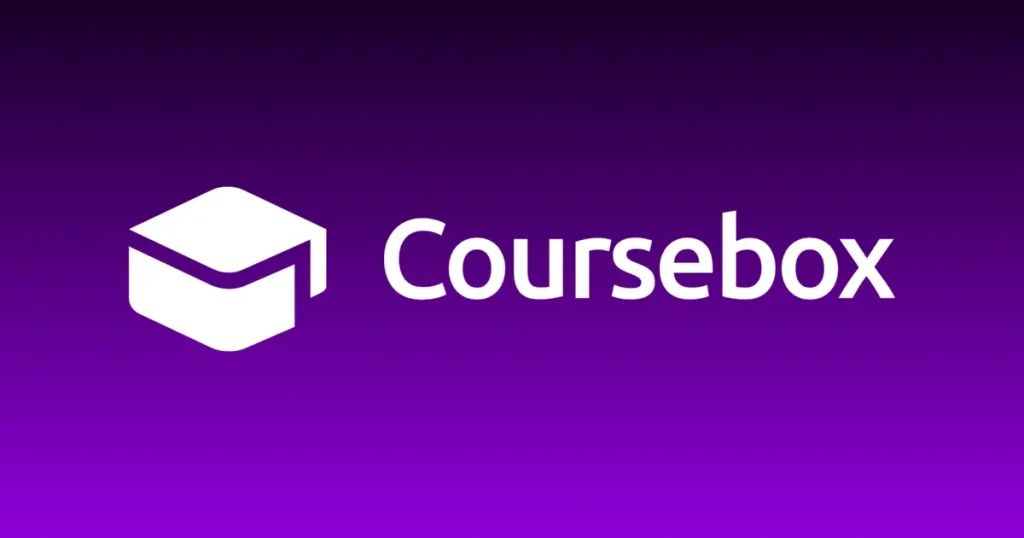Coursebox website screenshot