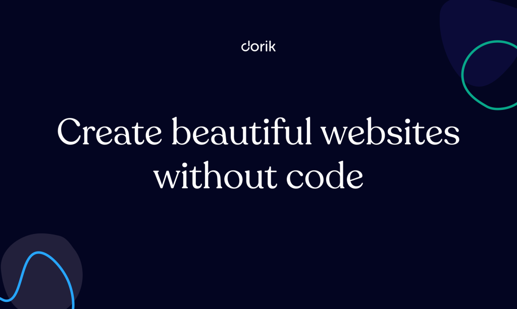 Dorik website screenshot