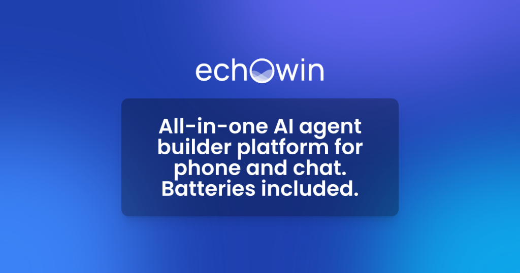 echowin website screenshot