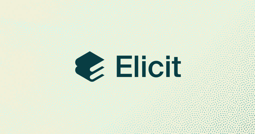 Elicit website screenshot