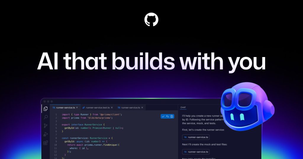 Github Copilot official product artwork