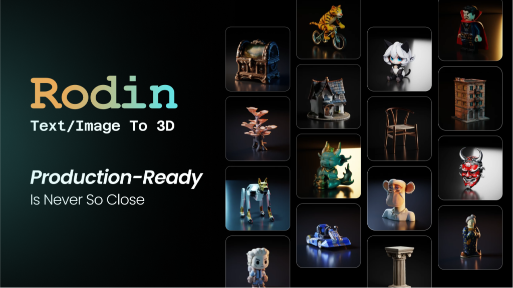 Hyper3D website screenshot