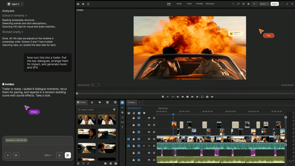 invideo website screenshot