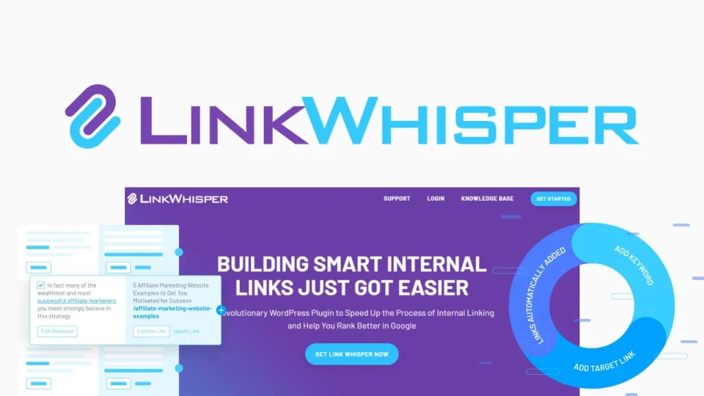 LinkWhisper website screenshot
