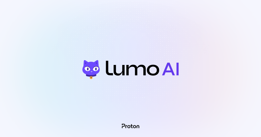 Lumo AI by Proton website screenshot