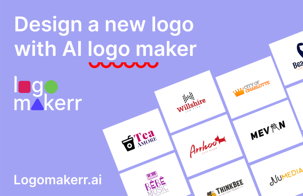 Logomakerr.ai website screenshot