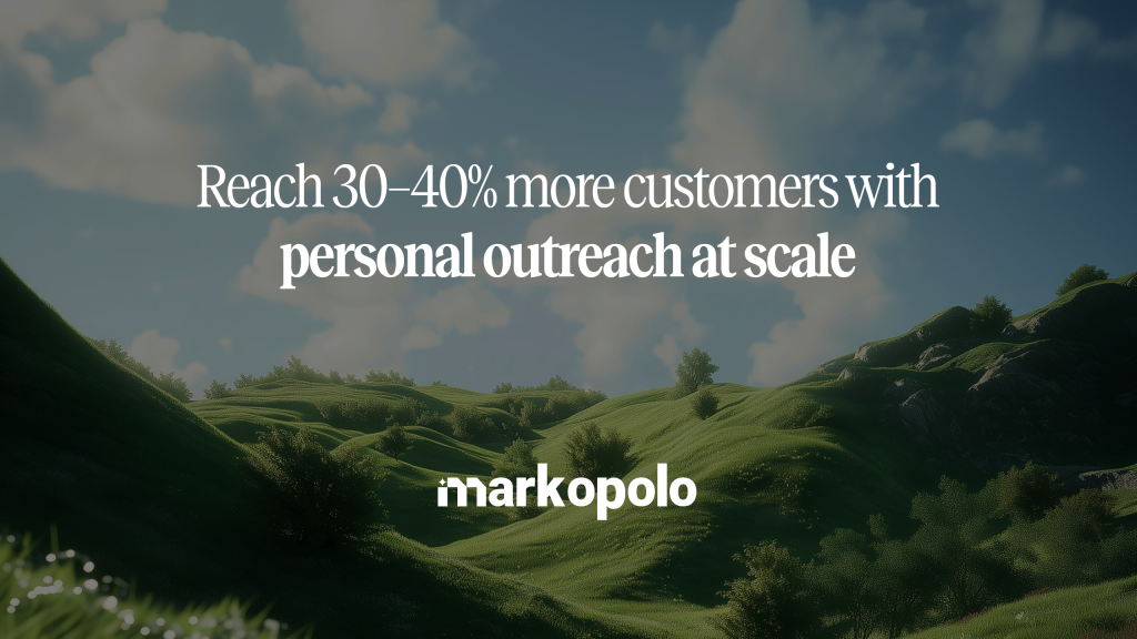 Markopolo AI website screenshot