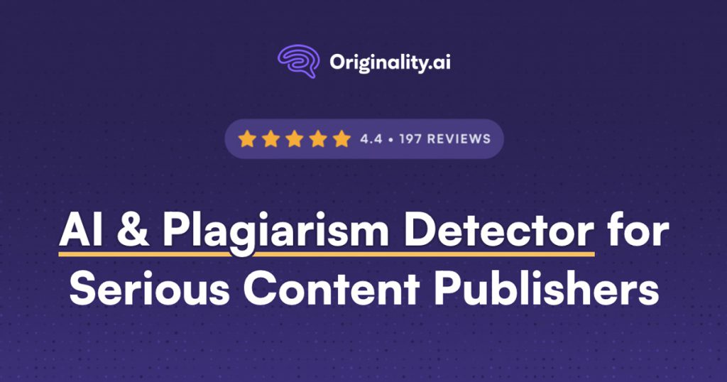Originality.ai website screenshot