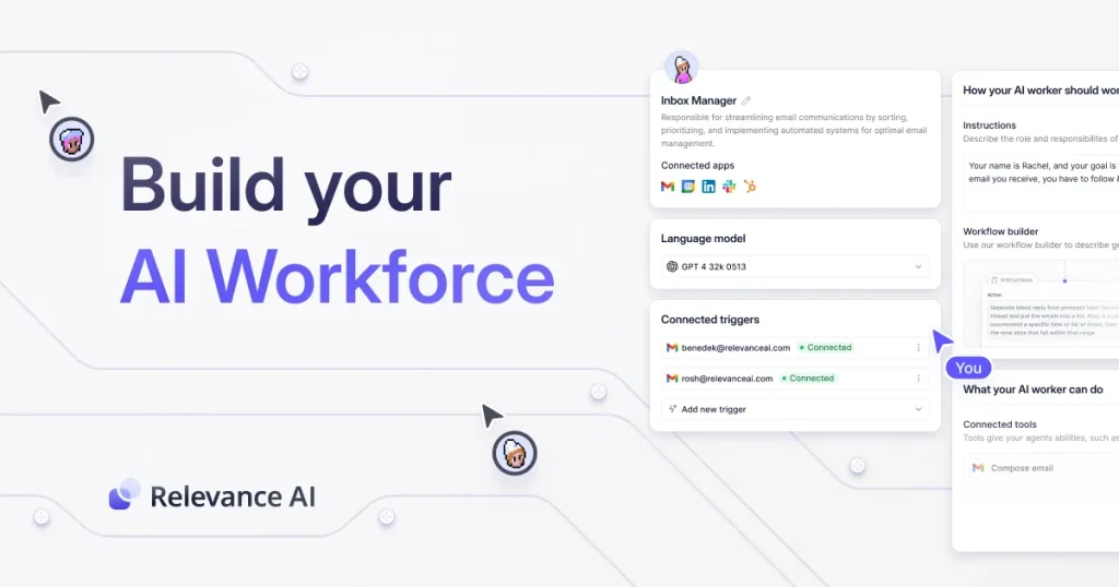 Relevance AI website screenshot
