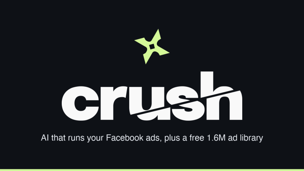 Crush AI website screenshot