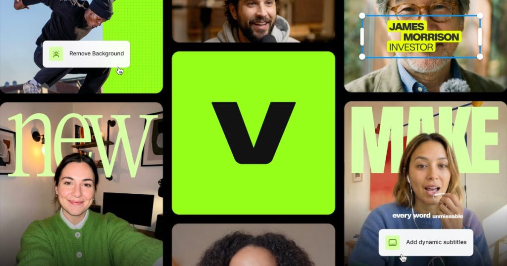 VEED website screenshot