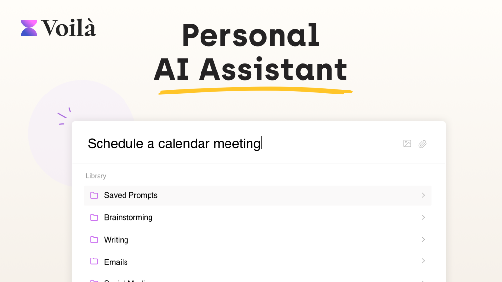 Voilà website screenshot