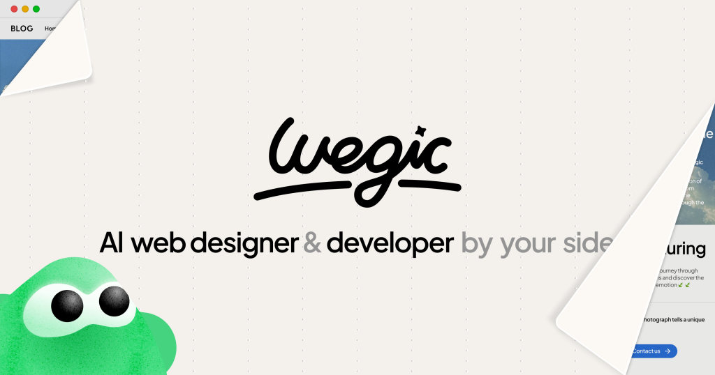 Wegic website screenshot