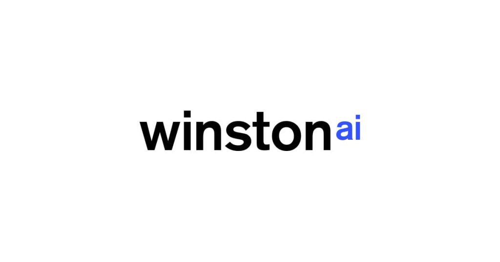 Winston AI website screenshot