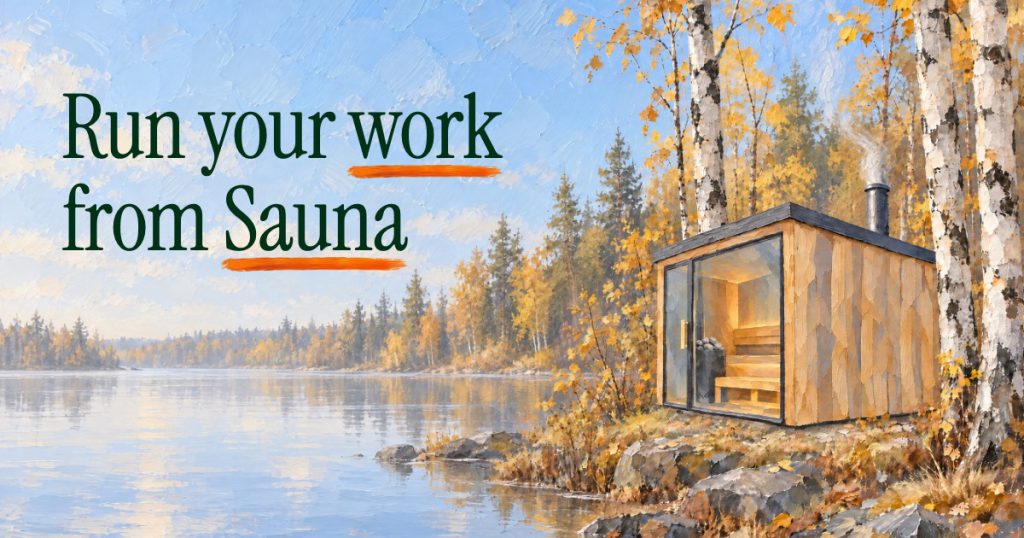 Sauna by Wordware website screenshot