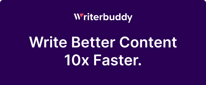 WriterBuddy website screenshot